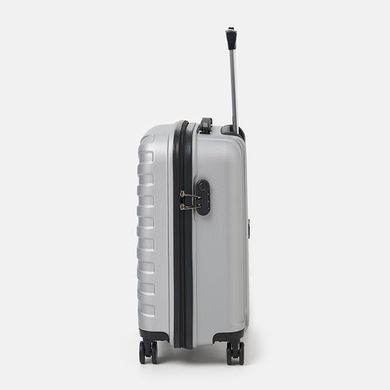 Валіза маленька 4 колеса Ricco Grande T15002silver-M