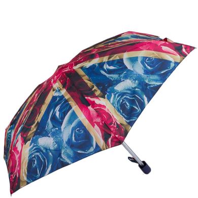 Зонт женский механический компактный облегченный FULTON (ФУЛТОН) FULL501-Rose-Jack Разноцветный