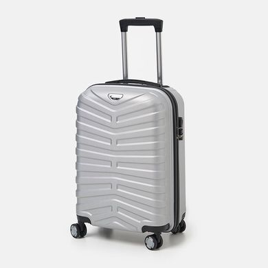 Валіза маленька 4 колеса Ricco Grande T15002silver-M