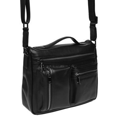 Мужская кожаная сумка Ricco Grande K16362-black