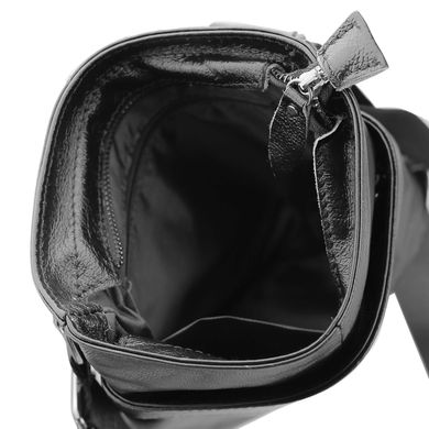 Сумка на плечо мужская кожаная Tiding Bag M35-703A Черный