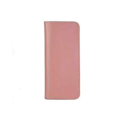 Натуральное кожаное портмоне Middle розовое Blanknote TW-Middle-pink-ksr