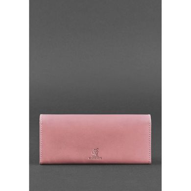 Жіночий шкіряний гаманець Керри 1.0 рожевий Blanknote BN-W-1-pink-peach