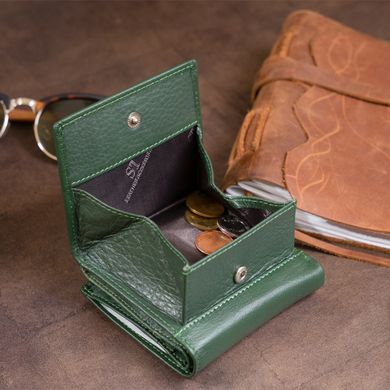 Компактный кошелек женский ST Leather 19262 Зеленый