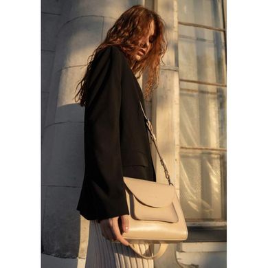 Жіноча шкіряна сумка Liv світло-бежева Blanknote TW-Liv-karamel