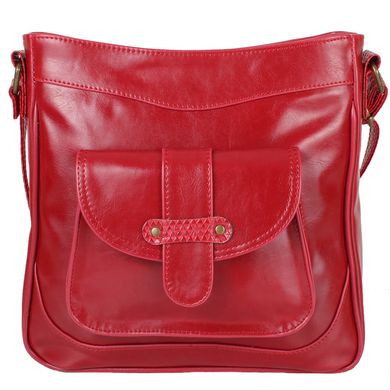 Женская сумка из качественного кожезаменителя LASKARA (ЛАСКАРА) LK10207-red Красный