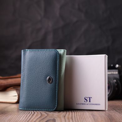 Барвистий жіночий гаманець із натуральної шкіри ST Leather 22493 Різнокольоровий