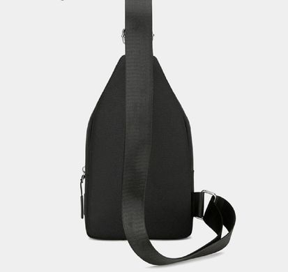 Чоловіча текстильна сумка слінг Confident ATN01-123-1A Чорний
