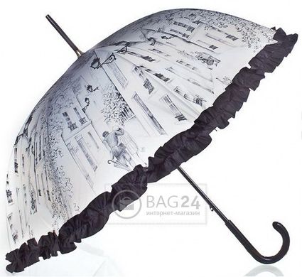 Отличный зонтик современного высокого качества GUY JEAN FRH13-7, Белый