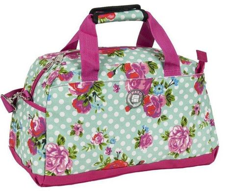 Женская спортивная сумка с цветами Paso 19L, 17-782M