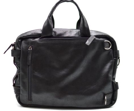Мужская кожаная сумка-рюкзак GA-7014-3md TARWA Черный