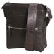Мужская сумка-мессенджер кожаная Vip Collection 1424-F Коричневая 1424.B.FLAT