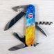 Складной нож Victorinox SPARTAN UKRAINE Желто-синие брызги Разноцветный 1.3603.7.T3160pw