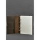 Натуральный кожаный блокнот на кольцах (софт-бук) 9.0 в мягкой коричневой обложке Blanknote BN-SB-9-soft-o