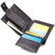 Оригинальный фактурный бумажник горизонтального формата из натуральной кожи с тиснением CANPELLINI 21771 Черный