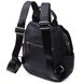 Стильний рюкзак з функцією сумки для жінок з натуральної шкіри Vintage sale_15044 Чорний