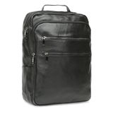 Мужской кожаный рюкзак Keizer K1519-black фото