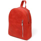 Кожаный винтажный женский рюкзак Shvigel 16327 Красный фото