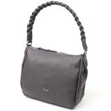 Необычная женская сумка KARYA 20864 кожаная Серый фото