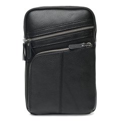 Чоловічий шкіряний рюкзак Borsa Leather k18696-black