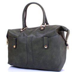 Жіноча сумка з якісного шкірозамінника AMELIE GALANTI (АМЕЛИ Галант) A981154-dark-green Зелений