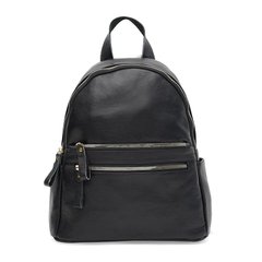 Женский кожаный рюкзак Borsa Leather k1s005-black
