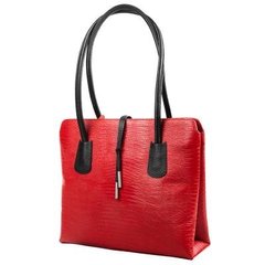 Жіноча шкіряна сумка DESISAN (ДЕСІСАН) SHI-062-131 Червоний