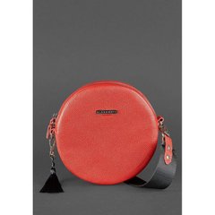Круглая сумочка Tablet рубин - красная Blanknote BN-BAG-23-rubin