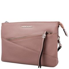 Женская сумка-клатч из качественного кожезаменителя AMELIE GALANTI (АМЕЛИ ГАЛАНТИ) A991403-pink Розовый