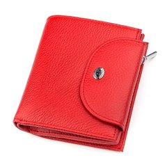 Кошелек женский ST Leather 18410 (ST410) кожаный Красный