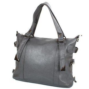 Сумка женская из качественного кожезаменителя VALIRIA FASHION (ВАЛИРИЯ ФЭШН) DET1817-9 Серый