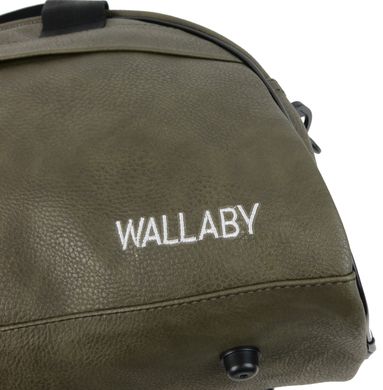 Спортивная сумка для фитнеса из искусственной кожи 16 л Wallaby 313 хаки