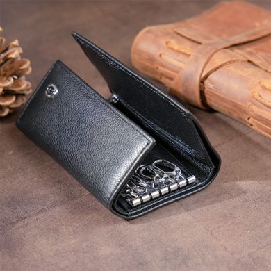 Ключница-кошелек женская ST Leather 19221 Черная