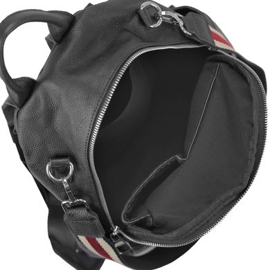 Кожаный женский рюкзак Olivia Leather NWBP27-1240A Черный