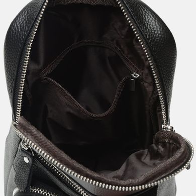 Чоловічий шкіряний рюкзак Borsa Leather k18696-black