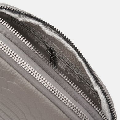 Женская кожаная сумка Borsa Leather K12504gr-grey