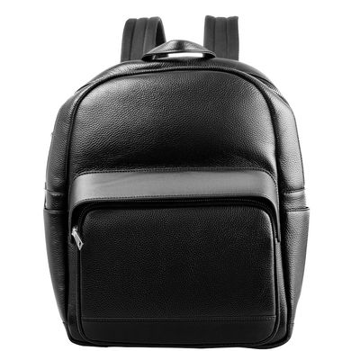 Мужской кожаный рюкзак ETERNO (ЭТЭРНО) RB-NB52-0903A Черный