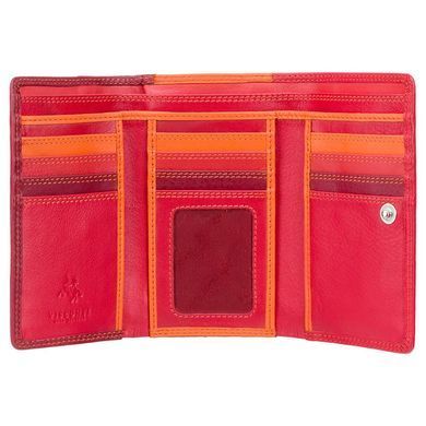 Гаманець жіночий Visconti RB43 Bora c RFID (Red Multi)