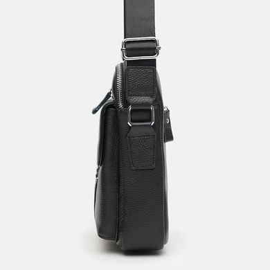 Чоловічі шкіряні сумки Keizer K18207bl-black