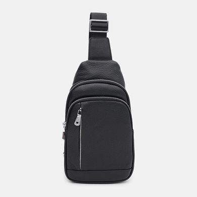 Мужской кожаный рюкак Ricco Grande K16183bl-black