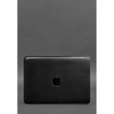 Натуральний шкіряний чохол для MacBook Pro 13 '' Чорний Blanknote BN-GC-7-g-kr