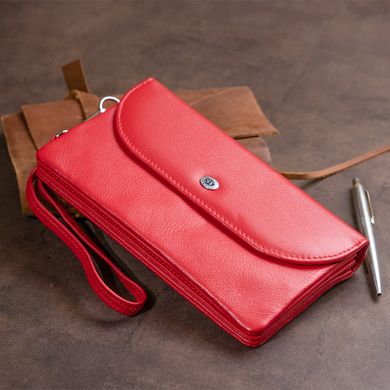 Клатч из кожи женский ST Leather 19321 Красный