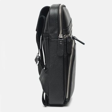 Мужской кожаный рюкзак Borsa Leather k18696-black