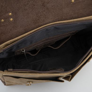 Чоловіча сумка-портфель водостійкий канвас і шкіра RSw-3960-3md TARWA