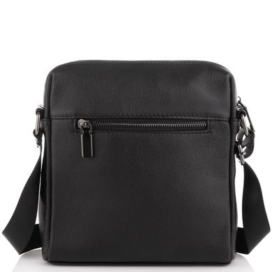Мужская сумка через плечо черная Tiding Bag NM23-8017A Черный