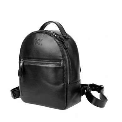 Натуральний шкіряний рюкзак Groove S чорний Blanknote TW-Groove-S-black-ksr