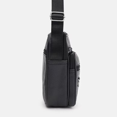 Чоловіча шкіряна сумка Keizer K1722bl-black