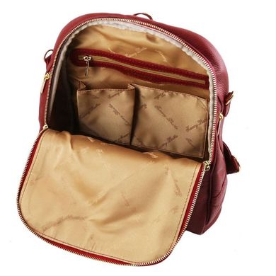 TL141376 Червоний TL Bag - жіночий шкіряний рюкзак м'який від Tuscany