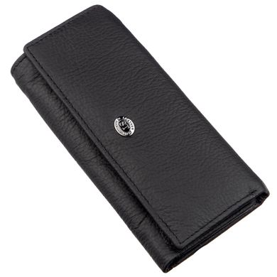 Чоловіча ключниця-гаманець ST Leather 18839 Чорний