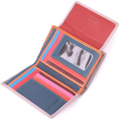 Модний гаманець для жінок з натуральної шкіри ST Leather 22502 Бежевий